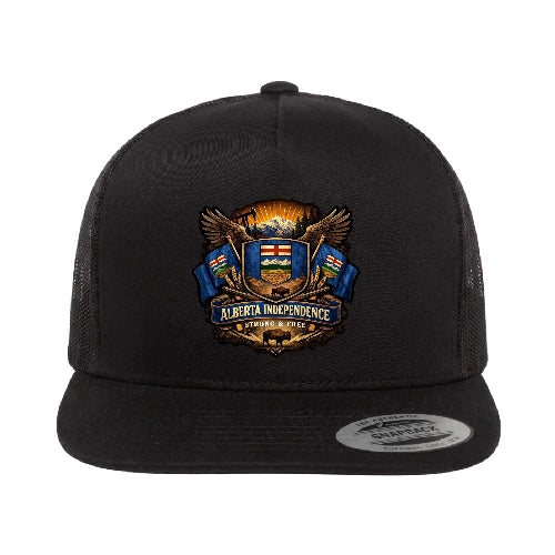 Alberta Independence Hat-Curved Brim-Flat Brim 403 Custom Cuts
