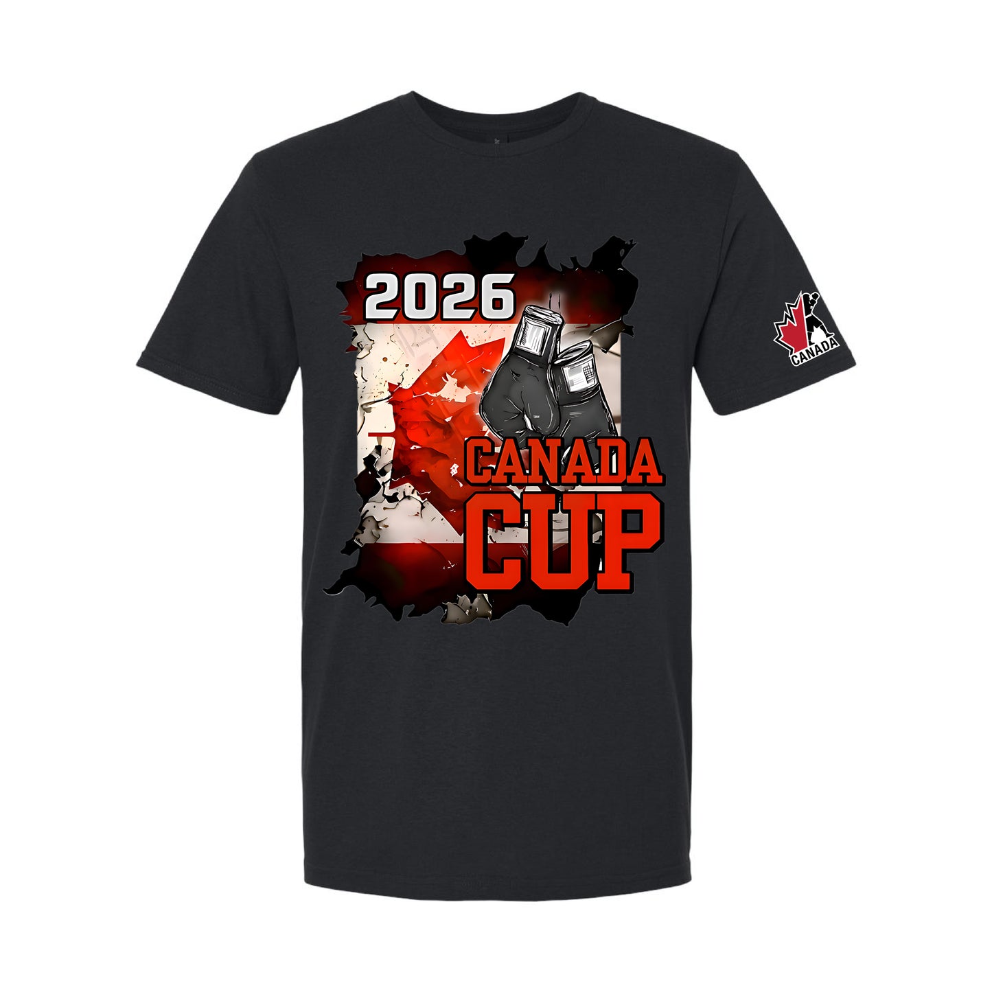 Boxing Canada 2026 Canada Cup Men's T-Shirt - 403 Custom Cuts