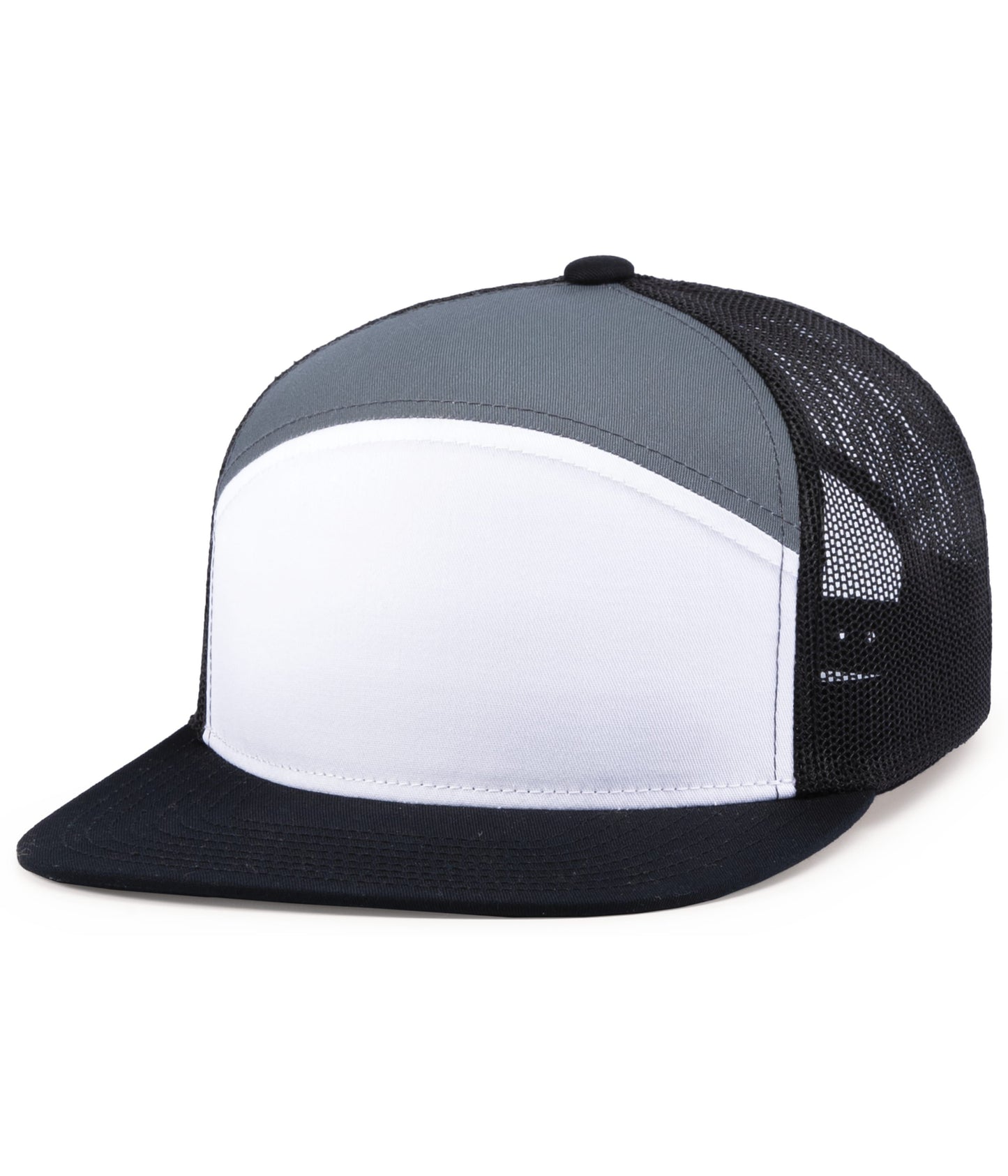 Pacific Headwear P787 Custom 6-Panel Trucker Snapback Hat