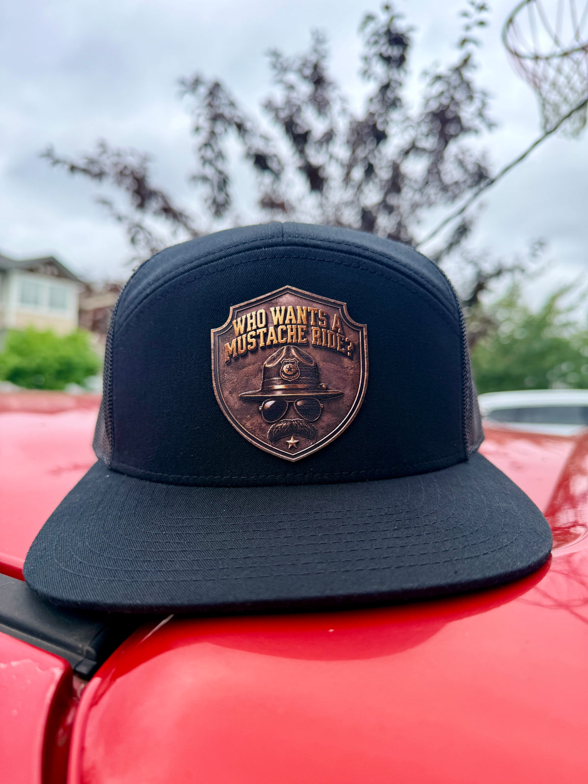 Troopers Mustache Ride Hat – Who Wants a Mustache Ride?