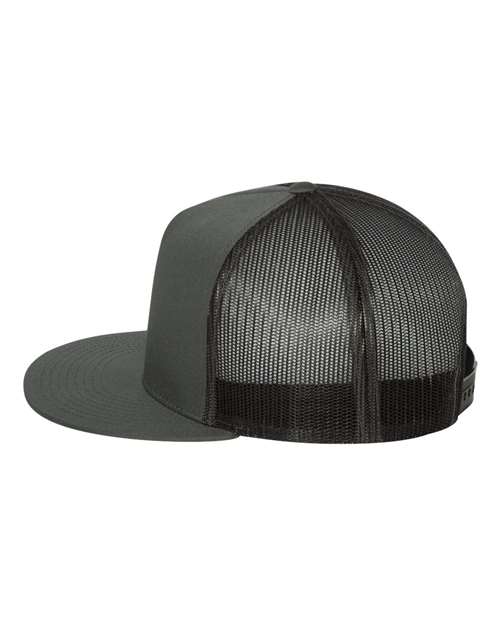 Yupoong 6006 Flat Brim SnapBack Trucker