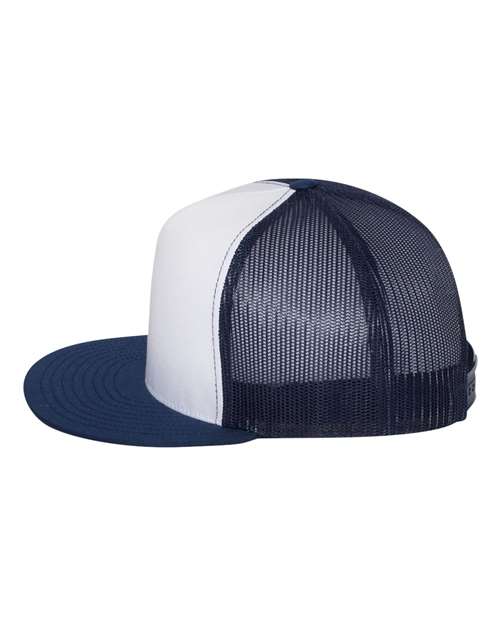 Yupoong 6006 Flat Brim SnapBack Trucker