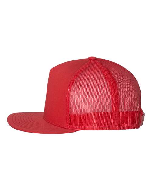 Yupoong 6006 Flat Brim SnapBack Trucker