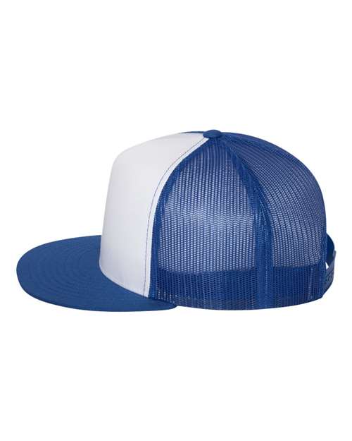 Yupoong 6006 Flat Brim SnapBack Trucker