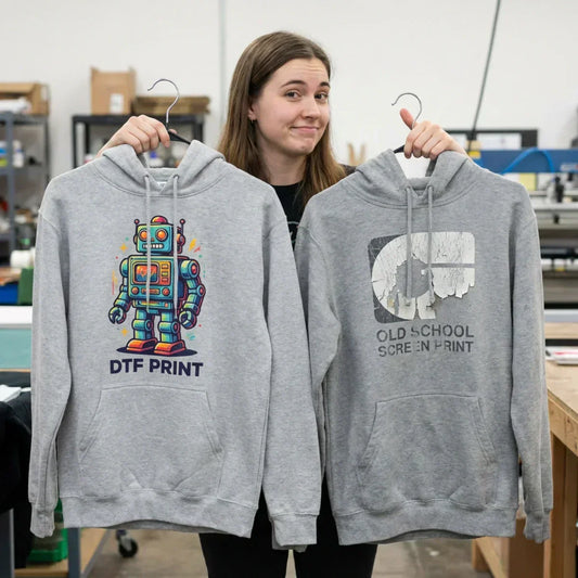 DTF vs. Traditional Printing: Why Your Hoodie Deserves Better Quality