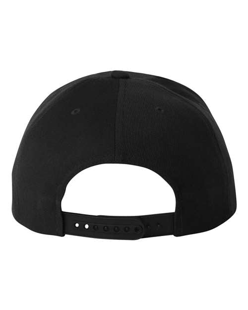 Yupoong 6089M - Custom 6-Panel Flat Bill Snapback Hat