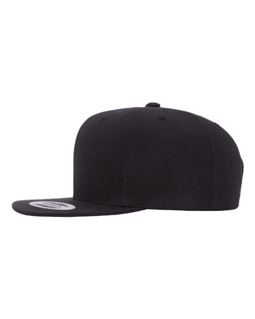 Yupoong 6089M - Custom 6-Panel Flat Bill Snapback Hat