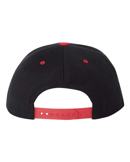 Yupoong 6089M - Custom 6-Panel Flat Bill Snapback Hat