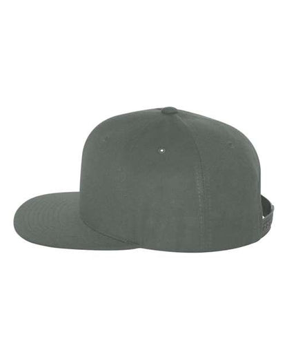 Yupoong 6089M - Custom 6-Panel Flat Bill Snapback Hat