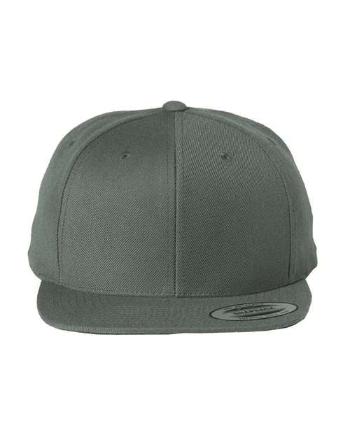 Yupoong 6089M - Custom 6-Panel Flat Bill Snapback Hat