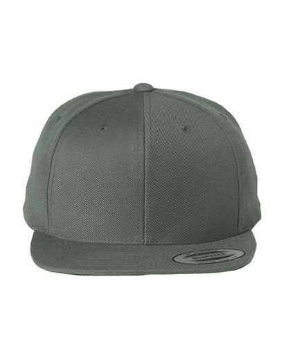 Yupoong 6089M - Custom 6-Panel Flat Bill Snapback Hat