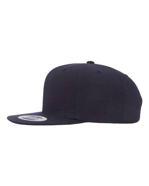 Yupoong 6089M - Custom 6-Panel Flat Bill Snapback Hat
