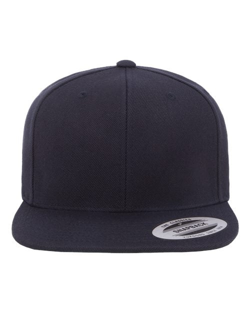 Yupoong 6089M - Custom 6-Panel Flat Bill Snapback Hat