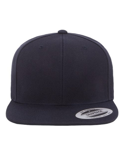 Yupoong 6089M - Custom 6-Panel Flat Bill Snapback Hat