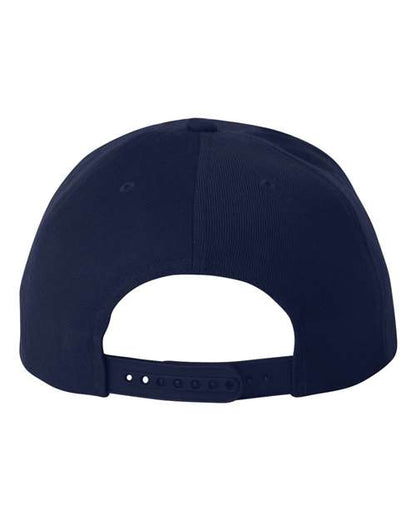 Yupoong 6089M - Custom 6-Panel Flat Bill Snapback Hat