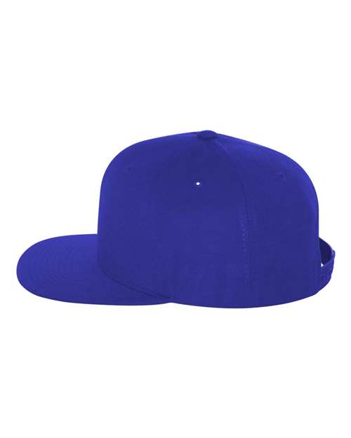 Yupoong 6089M - Custom 6-Panel Flat Bill Snapback Hat