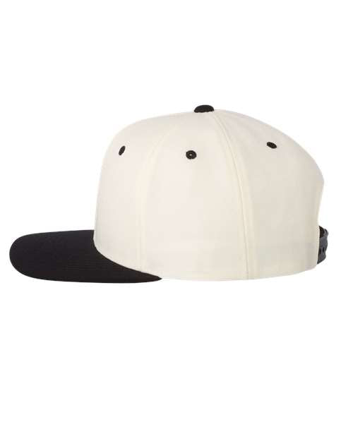 Yupoong 6089M - Custom 6-Panel Flat Bill Snapback Hat