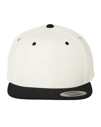 Yupoong 6089M - Custom 6-Panel Flat Bill Snapback Hat