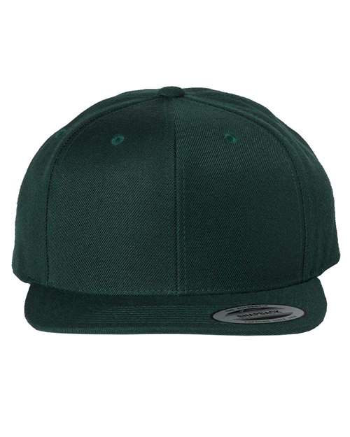 Yupoong 6089M - Custom 6-Panel Flat Bill Snapback Hat