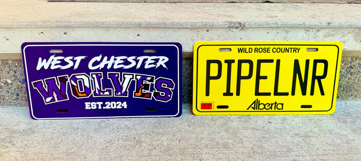 Novelty License Plates in Canada