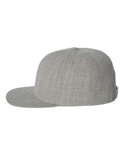 Yupoong 6089M - Custom 6-Panel Flat Bill Snapback Hat