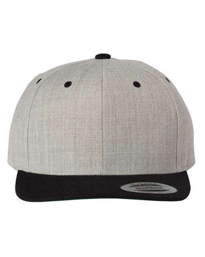 Yupoong 6089M - Custom 6-Panel Flat Bill Snapback Hat