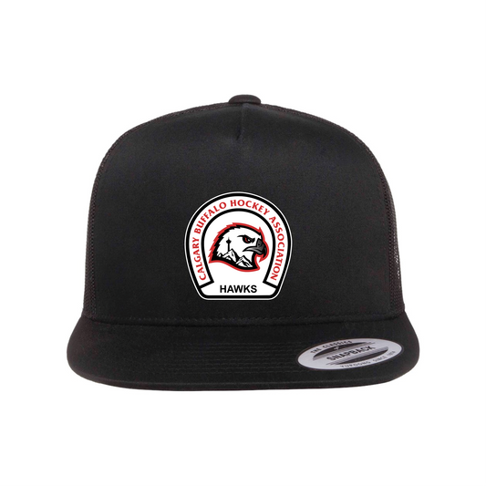 Buffs Hat - Flat Brim Trucker (YP 6006)