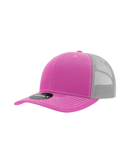 Decky 6031 - 6 Panel Mid Profile Structured Contra-Stitch Trucker