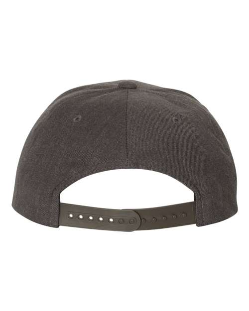 Yupoong 6089M - Custom 6-Panel Flat Bill Snapback Hat