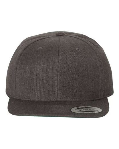 Yupoong 6089M - Custom 6-Panel Flat Bill Snapback Hat
