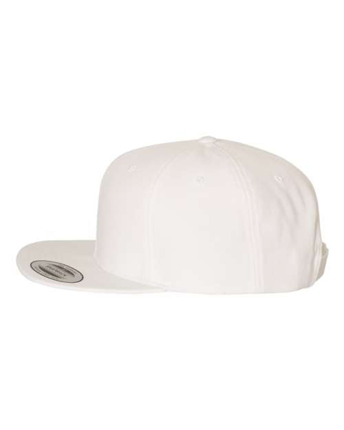 Yupoong 6089M - Custom 6-Panel Flat Bill Snapback Hat