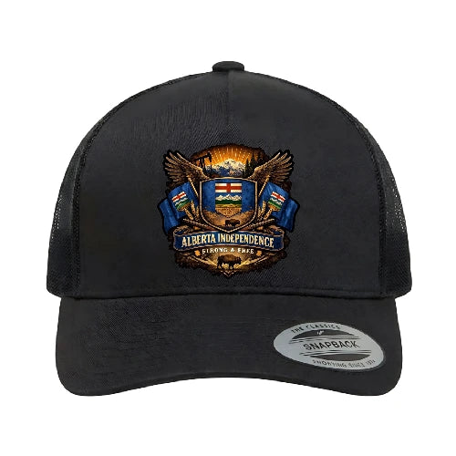 Alberta Independence Hat-Curved Brim-Flat Brim 403 Custom Cuts