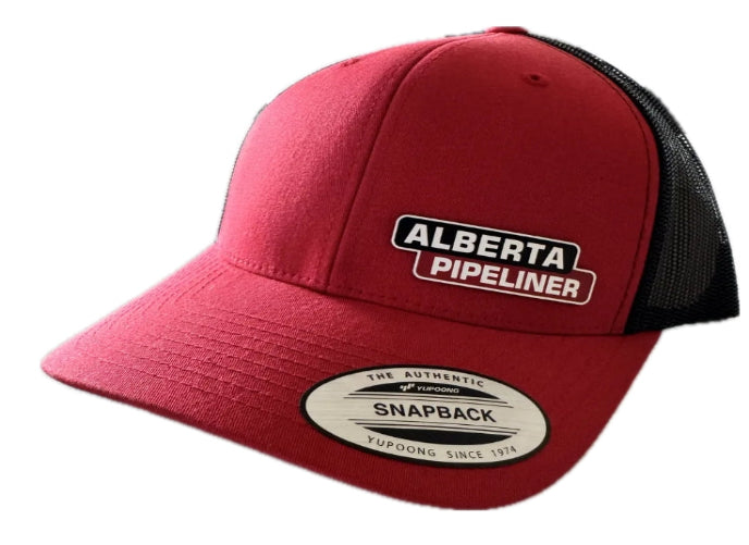 Alberta Pipeliner SnapBack Curved Brim Hat - 403 Custom Cuts