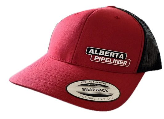 Alberta Pipeliner SnapBack Curved Brim Hat - 403 Custom Cuts