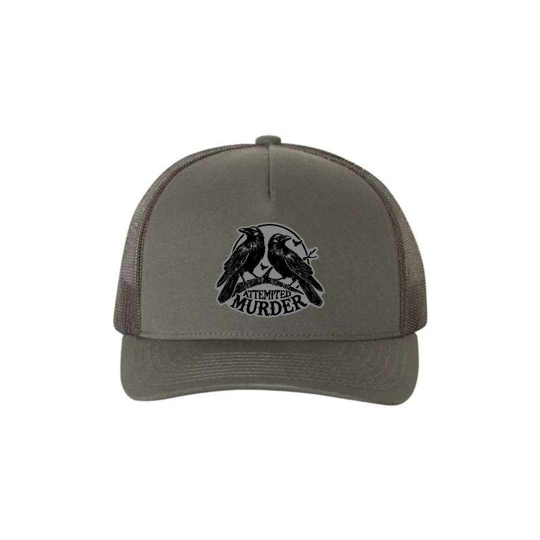 Attempted Murder - 5 Panel SnapBack Trucker Hat - 403 Custom Cuts