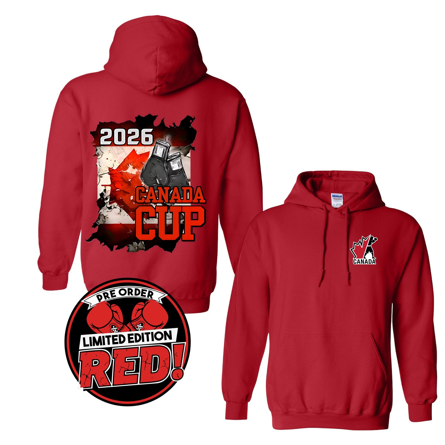 Boxing Canada 2026 Canada Cup Hoodie - 403 Custom Cuts