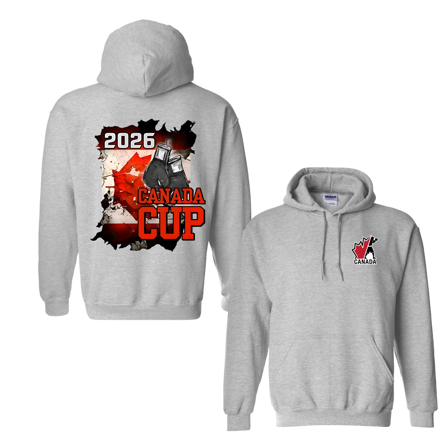 Boxing Canada 2026 Canada Cup Hoodie - 403 Custom Cuts