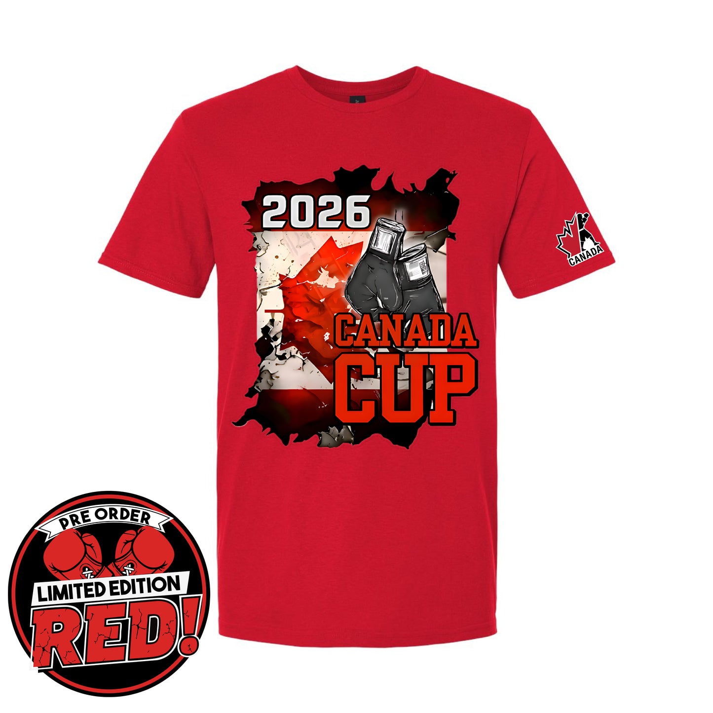 Boxing Canada 2026 Canada Cup Men's T-Shirt - 403 Custom Cuts