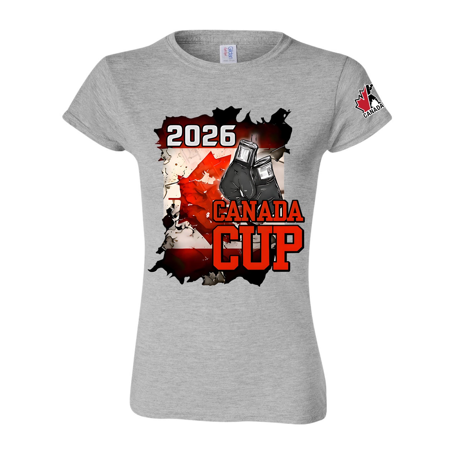 Boxing Canada 2026 Canada Cup Women's T-Shirt - 403 Custom Cuts
