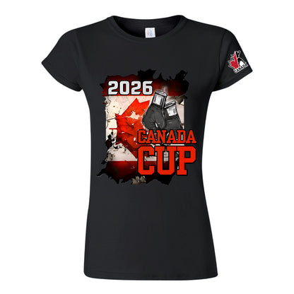 Boxing Canada 2026 Canada Cup Women's T-Shirt - 403 Custom Cuts