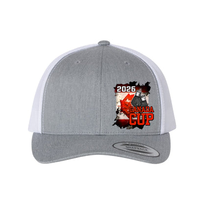 Boxing Canada Curved Brim SnapBack Trucker - 403 Custom Cuts
