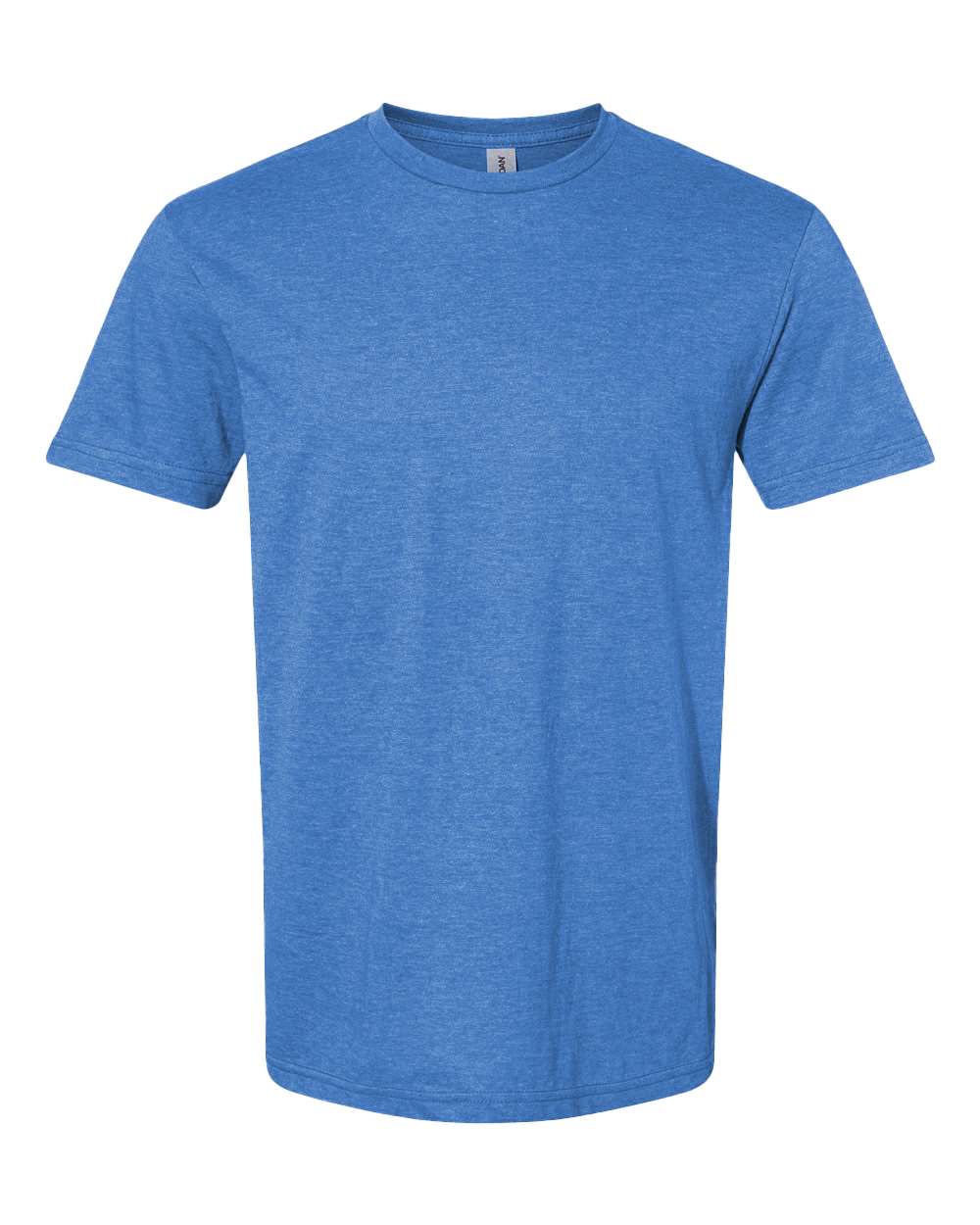 Gildan 64000CVC Softstyle CVC T-shirt in Carolina Blue Mist.