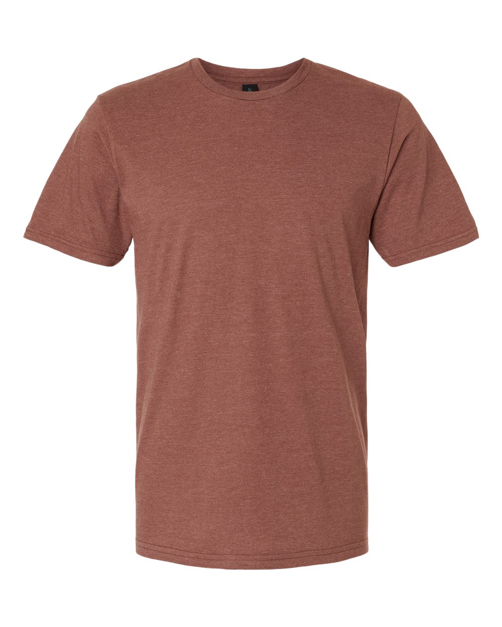 Gildan 64000CVC Softstyle CVC T-shirt in Cocoa Mist.