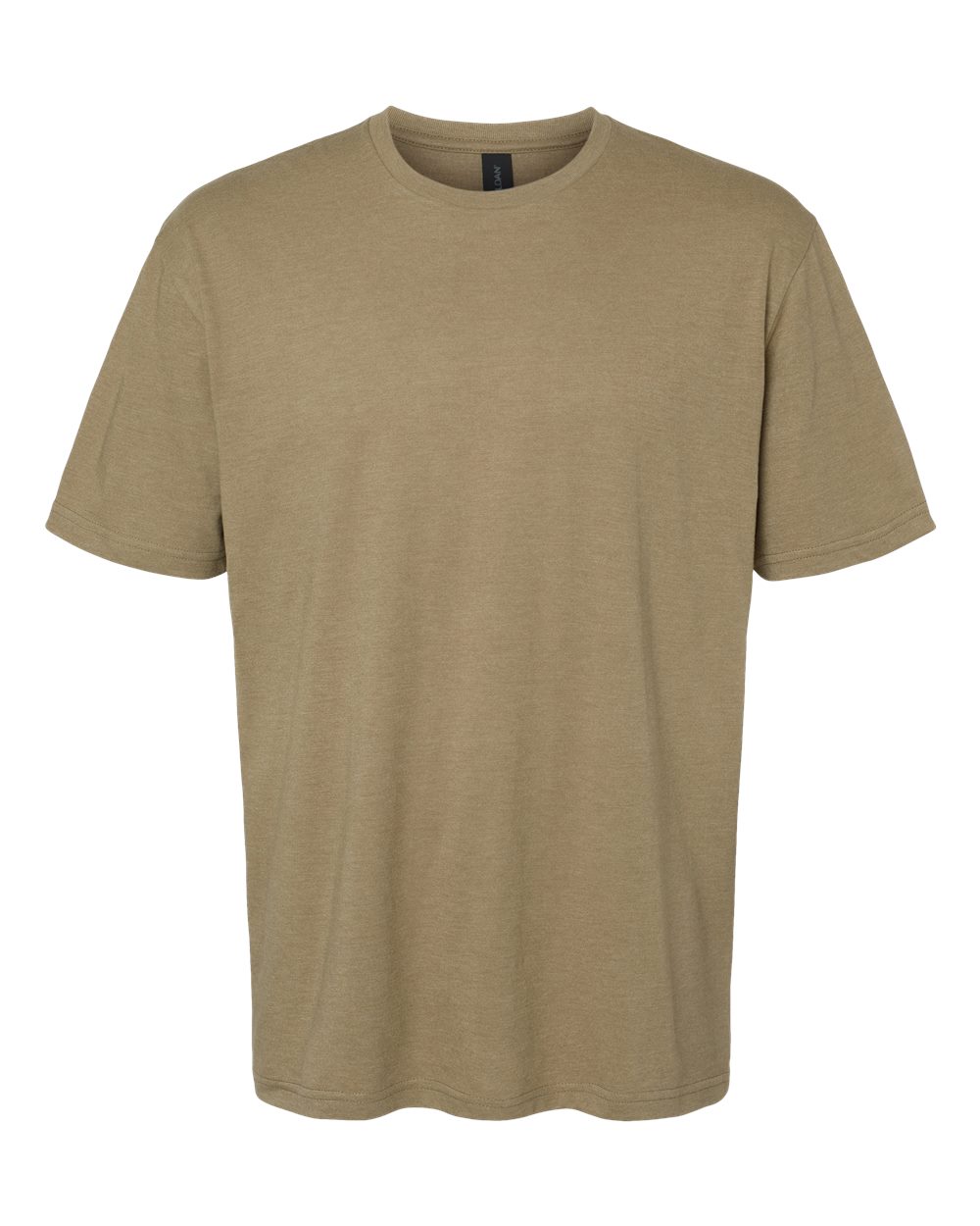 Gildan 64000CVC Softstyle CVC T-shirt in Dune Mist.