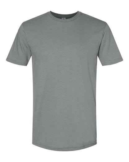 Gildan 64000CVC Softstyle CVC T-shirt in Gunmetal.