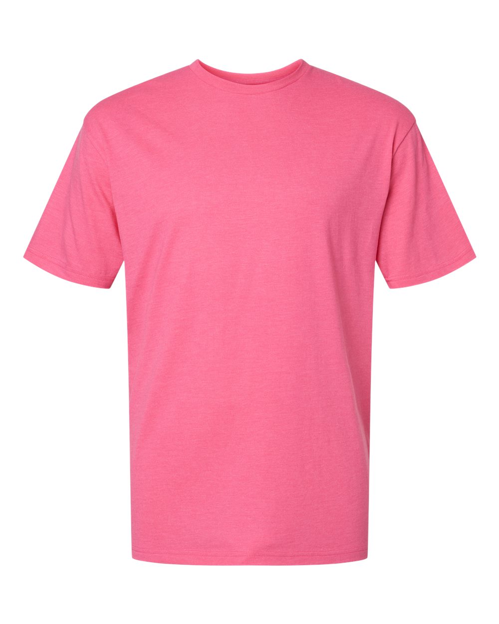 Gildan 64000CVC Softstyle CVC T-shirt in Pink Lemonade.