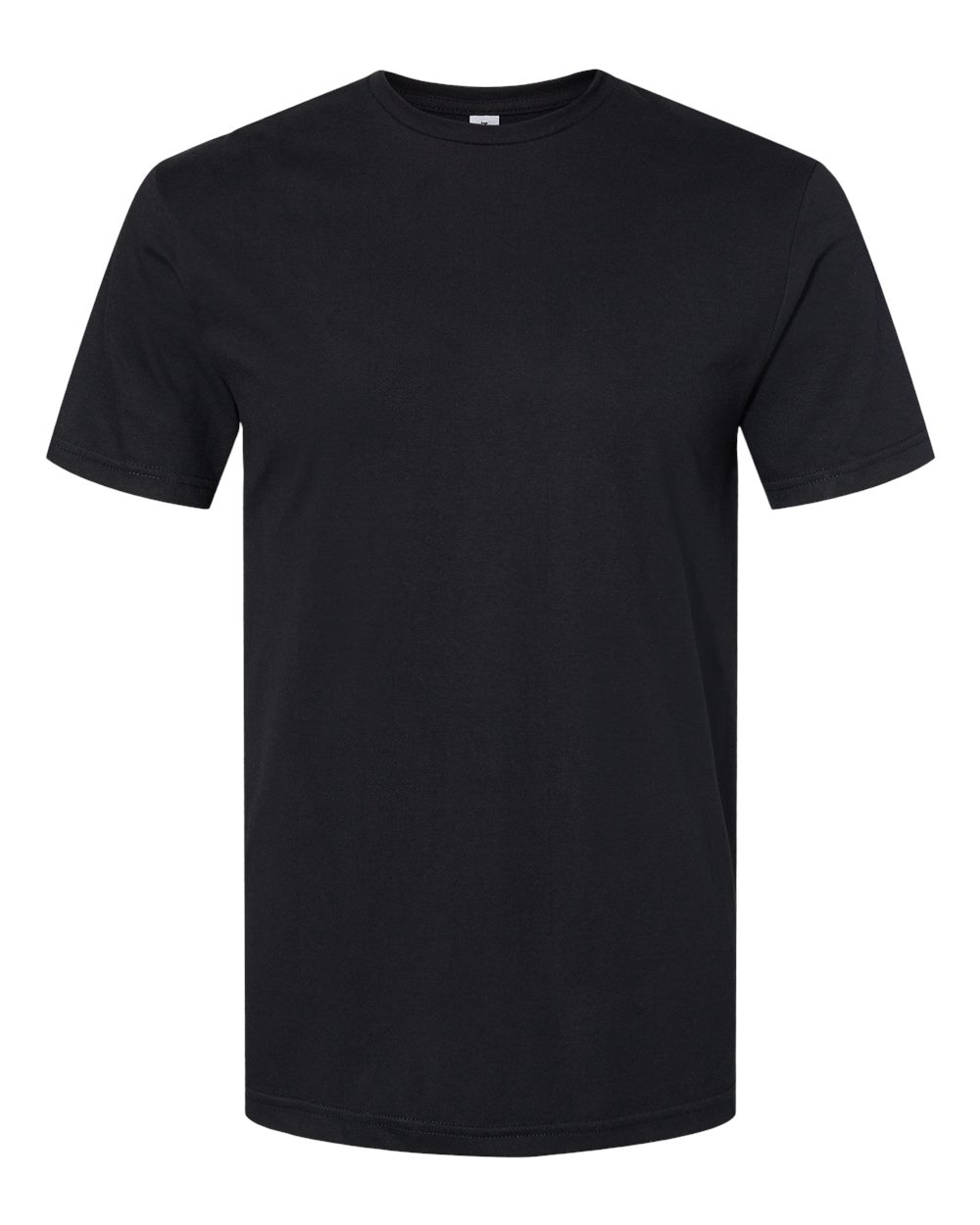 Gildan 64000CVC Softstyle CVC T-shirt in Pitch Black.