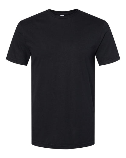 Gildan 64000CVC Softstyle CVC T-shirt in Pitch Black.