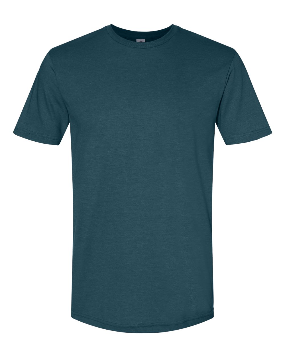 Gildan 64000CVC Softstyle CVC T-shirt in Steel Blue.