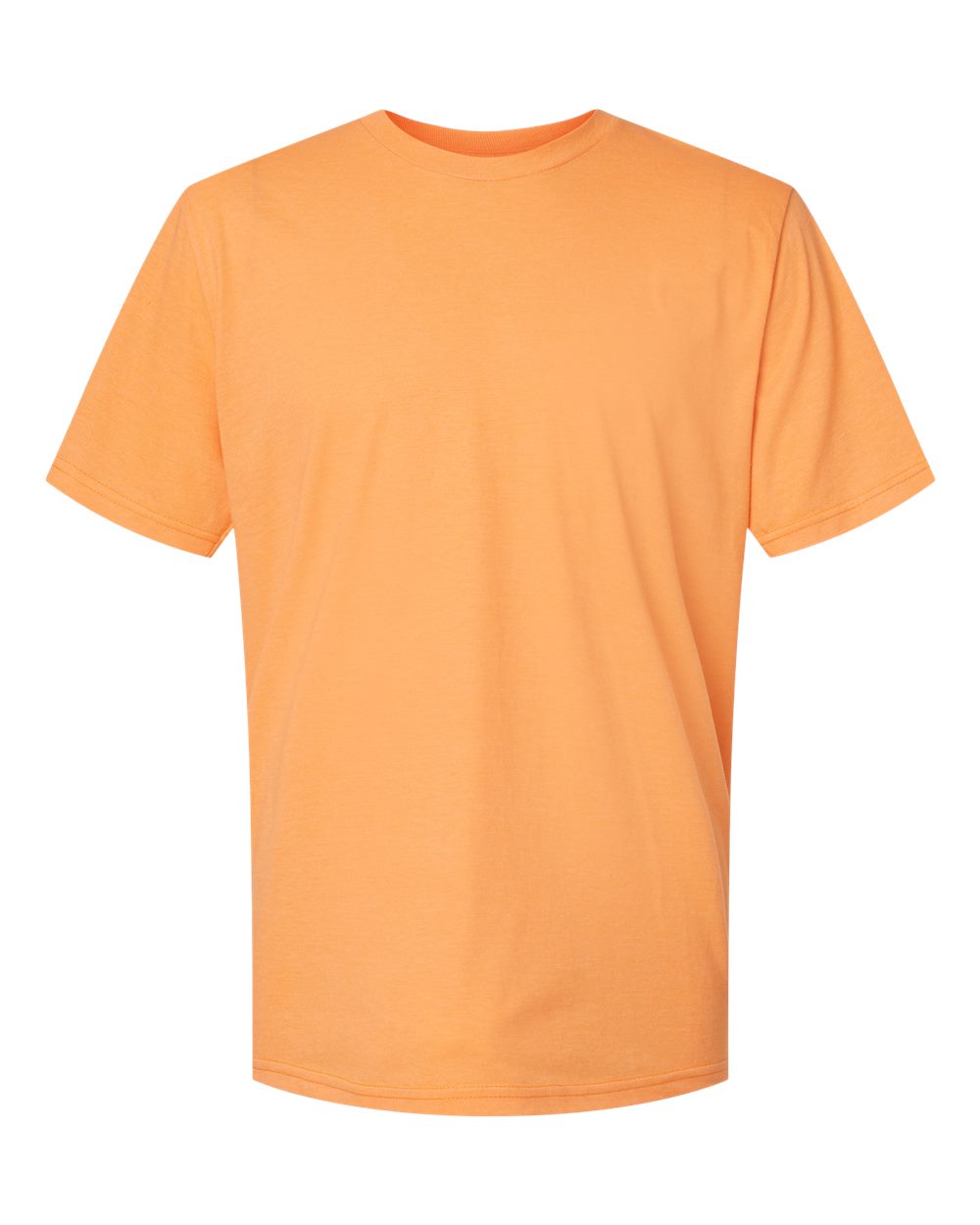 Gildan 64000CVC Softstyle CVC T-shirt in Tangerine.